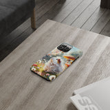 Dandelion Daze Guinea Pig Slim iPhone Case