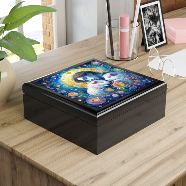 The Dreamer and the Cavies Guinea Pig Jewelry Box