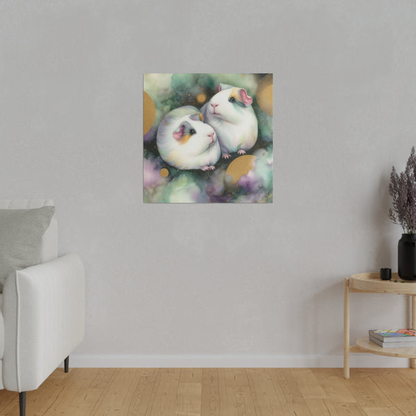 Precious Pig-appeal on Stretched Canvas