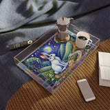 Follow the Yellow Brick Road Bunny Rabbit Tray