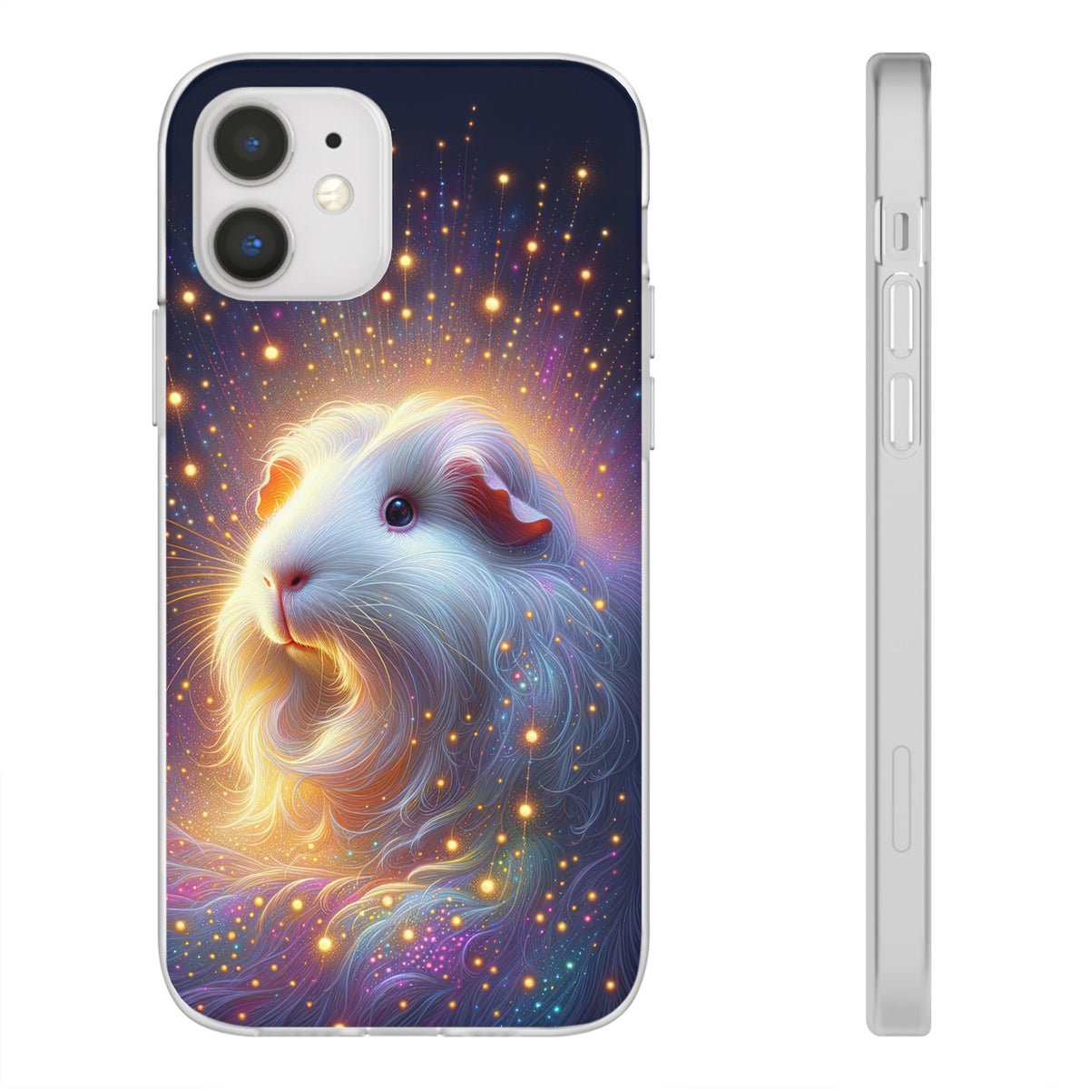 Starlight Wheek Guinea Pig Flexi Phone Case