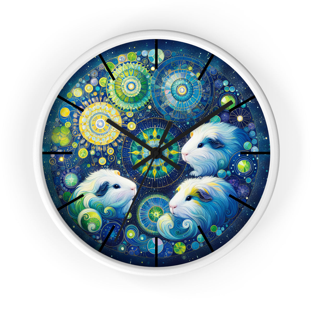 Mandala Treasure Clock