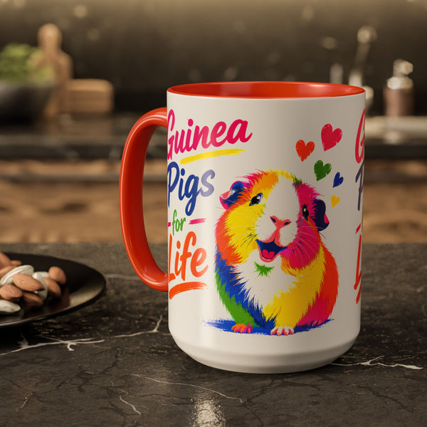Guinea Pigs for Life Pop Guinea Pig Mug
