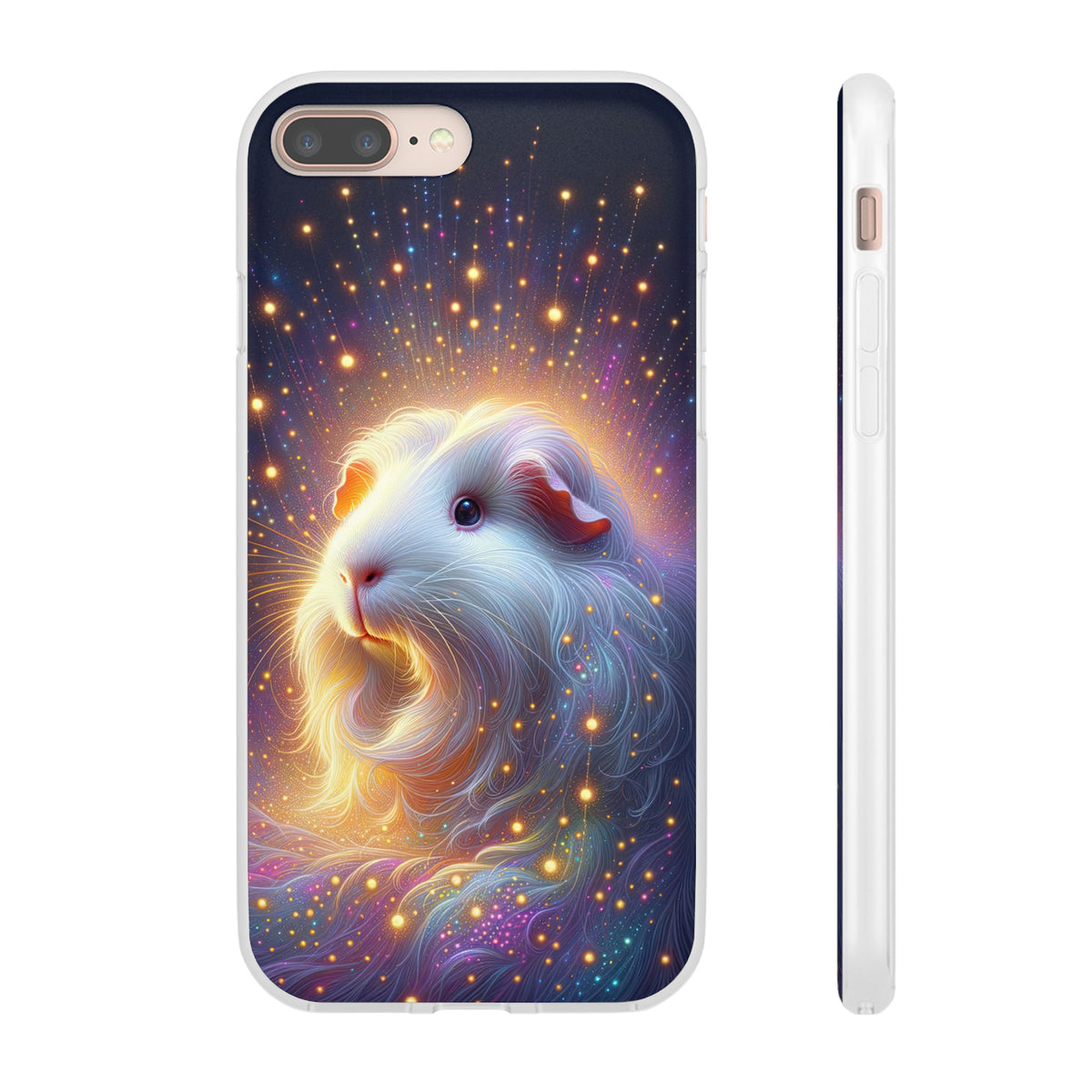 Starlight Wheek Guinea Pig Flexi Phone Case