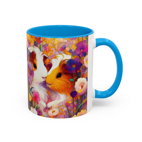 Summer Floral Seasons Guinea Pig Mug