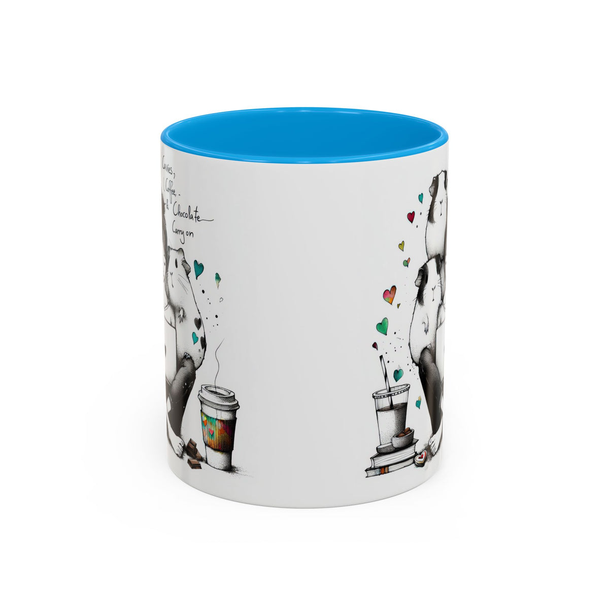 Guinea Pig Mug - Cavies, Coffee & Chocolate Carry On