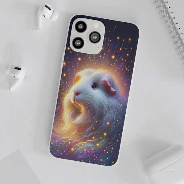 Starlight Wheek Guinea Pig Flexi Phone Case