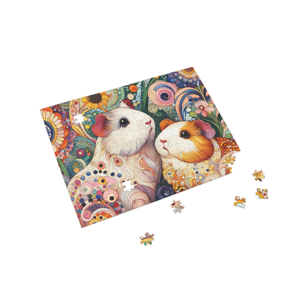 Pop Paisley Piggy Puzzle (96, 252, 500, 1000-Piece)