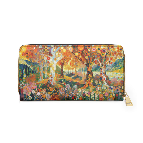 Trees of Life Zippered Wallet