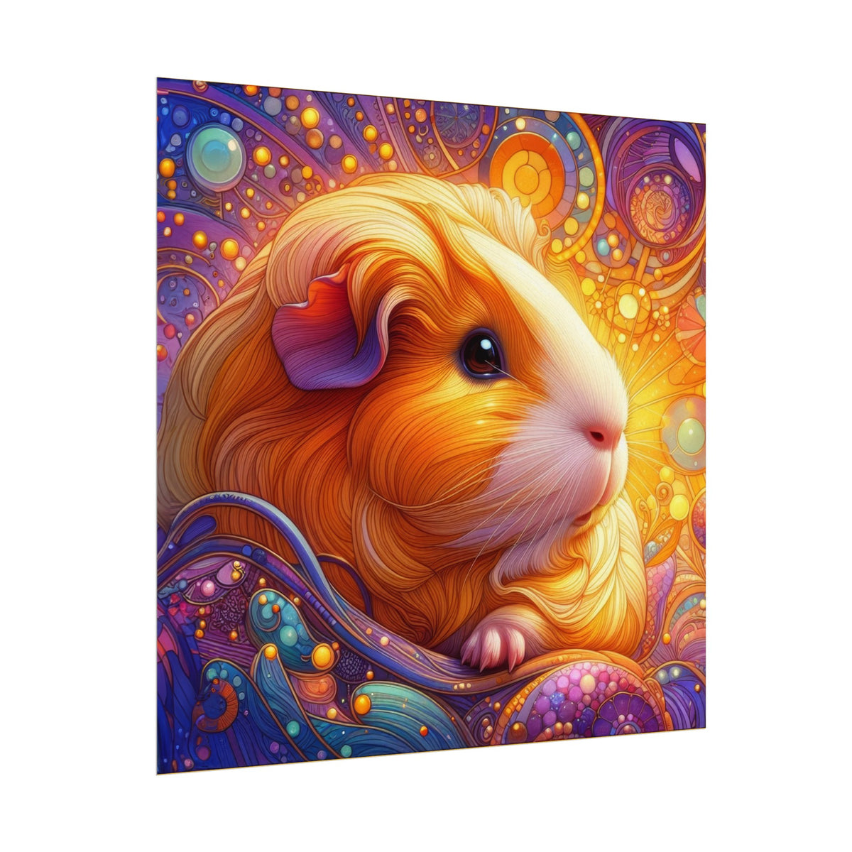 Magic Piggy Glow Poster