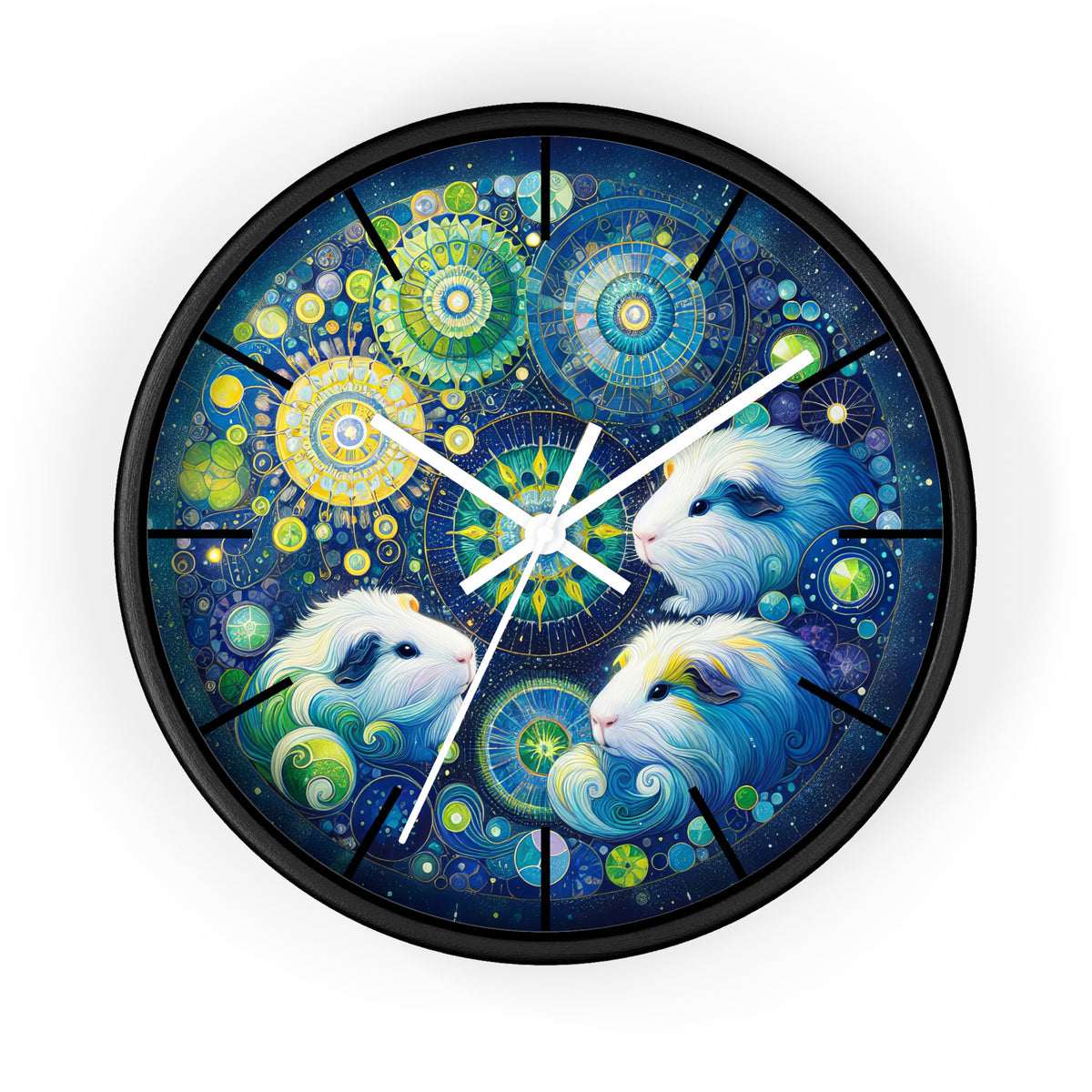 Mandala Treasure Clock