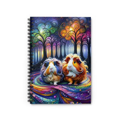 Aurora Rhythm Guinea Pig Spiral Notebook