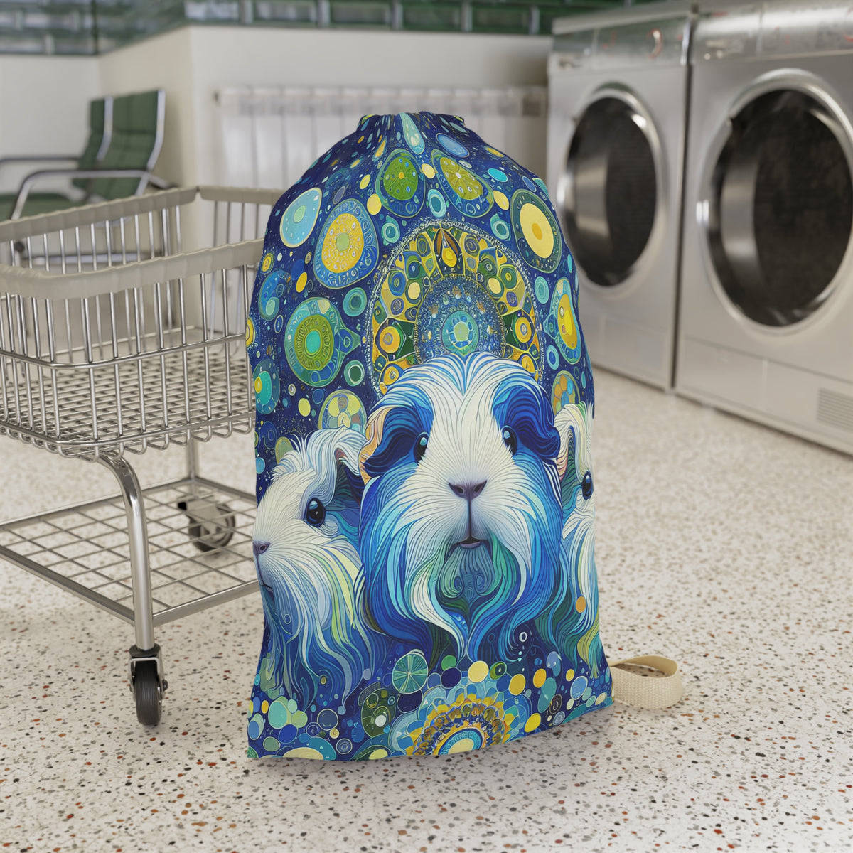 Midnight Mandala Trio Laundry Bag