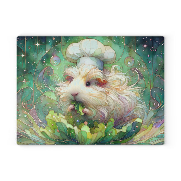 Lettuce Bowl Pigout Glass Guinea Pig Cutting Board