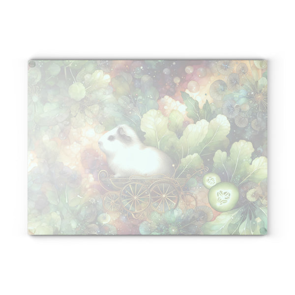Royal Piggy Greens Glass Cutting Board