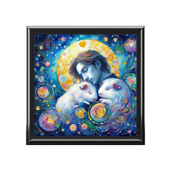 The Dreamer and the Cavies Guinea Pig Jewelry Box