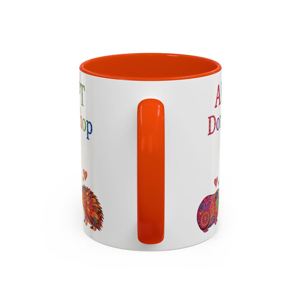 Adopt Don't Shop Boho Guinea Pig Mug