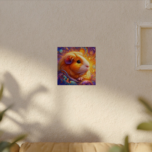 Magic Piggy Glow Poster