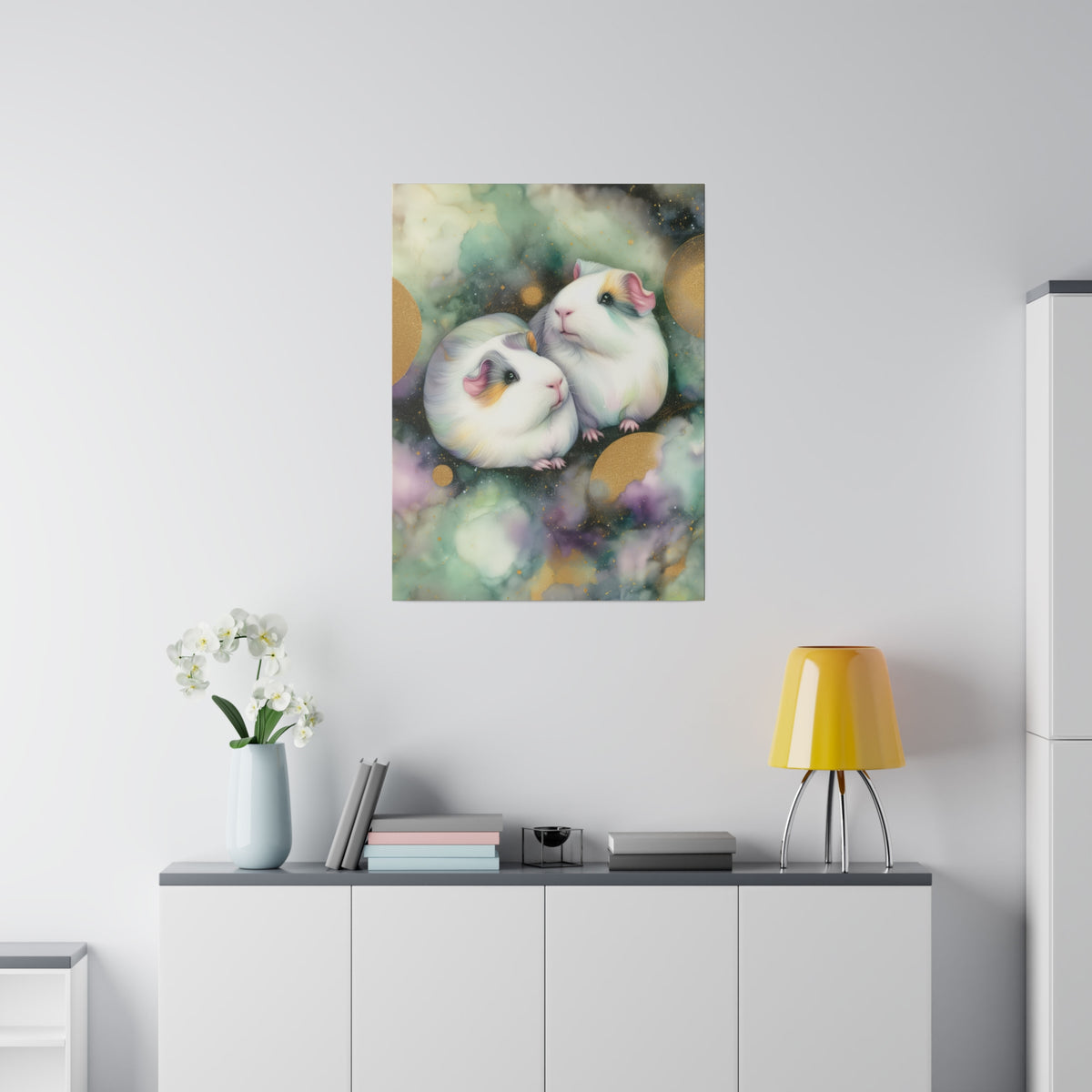 Precious Pig-appeal on Stretched Canvas