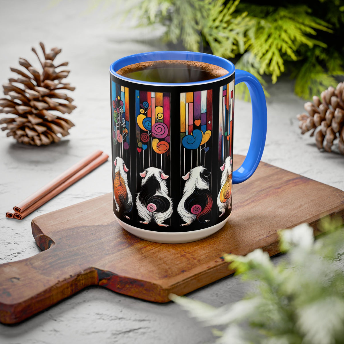 Piggy Butt Lineup - Guinea Pig Mug