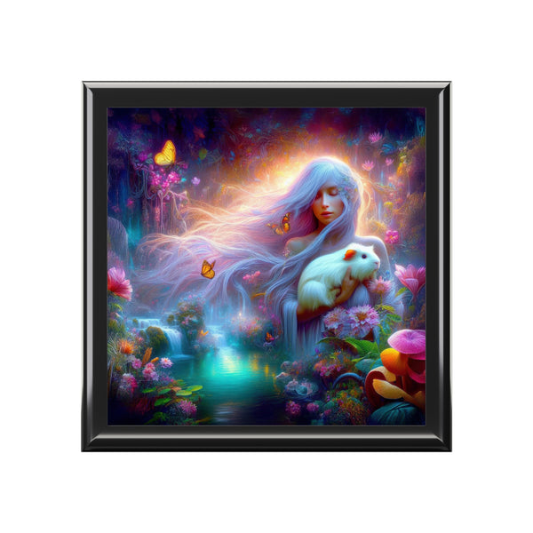 Guardian of Eden Guinea Pig Jewelry Box