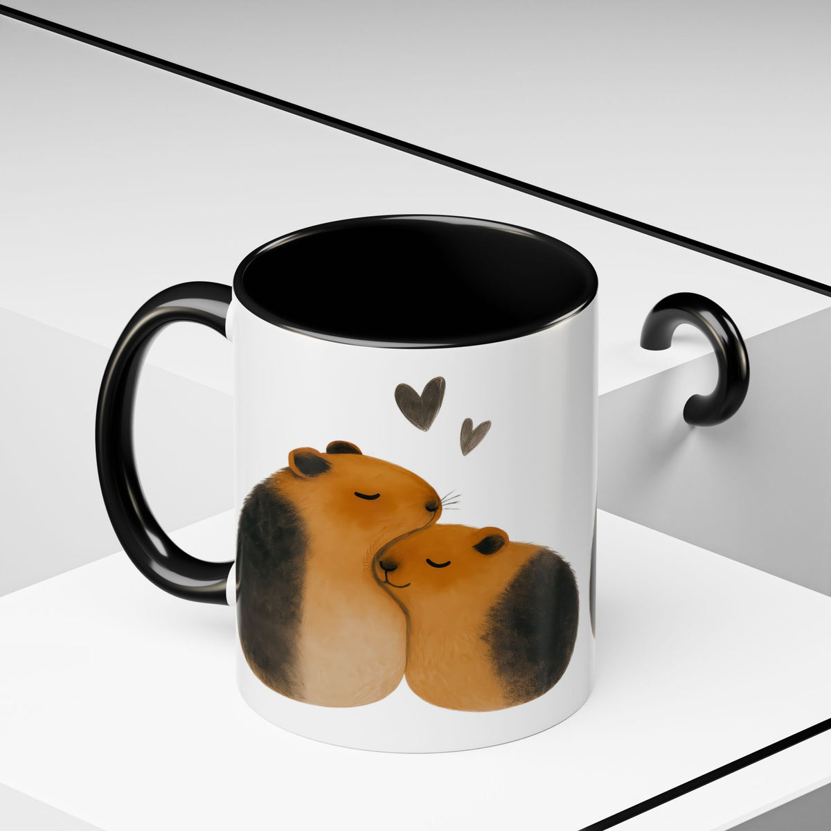 Cuddling Cavies Guinea Pig Mug