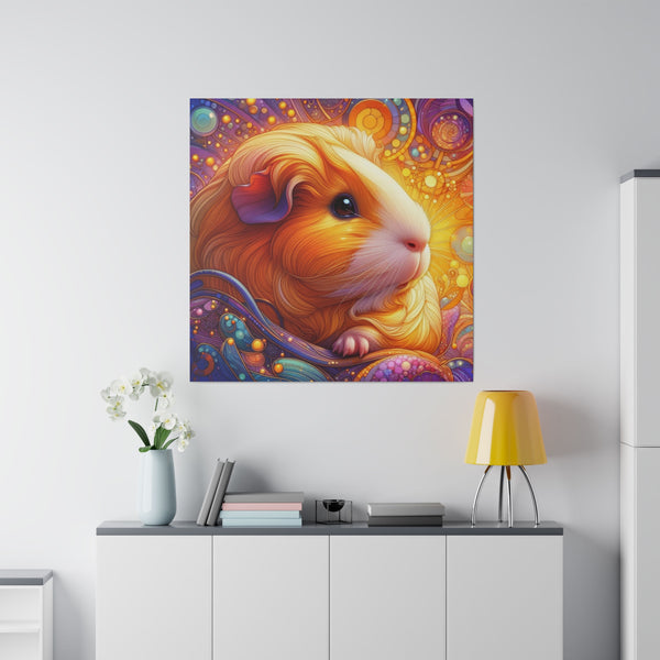 Golden Piggy Canvas