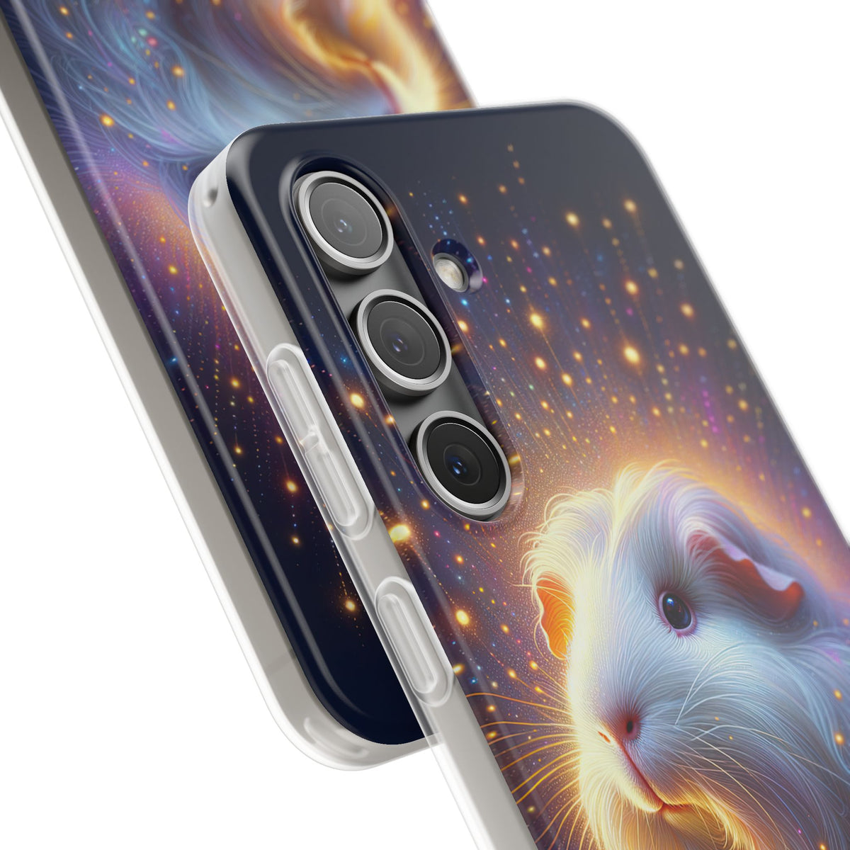 Starlight Wheek Guinea Pig Flexi Phone Case