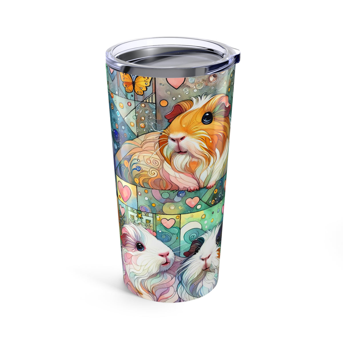 Perky Piggy Pattern Tumbler