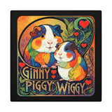 Cheeky Ginny Piggy Wiggy Guinea Pig Canvas