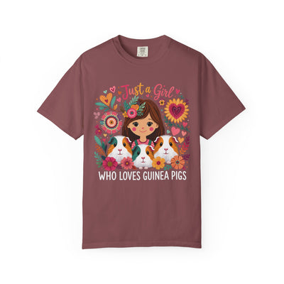 Just a Girl Guinea Pig Trio T-Shirt