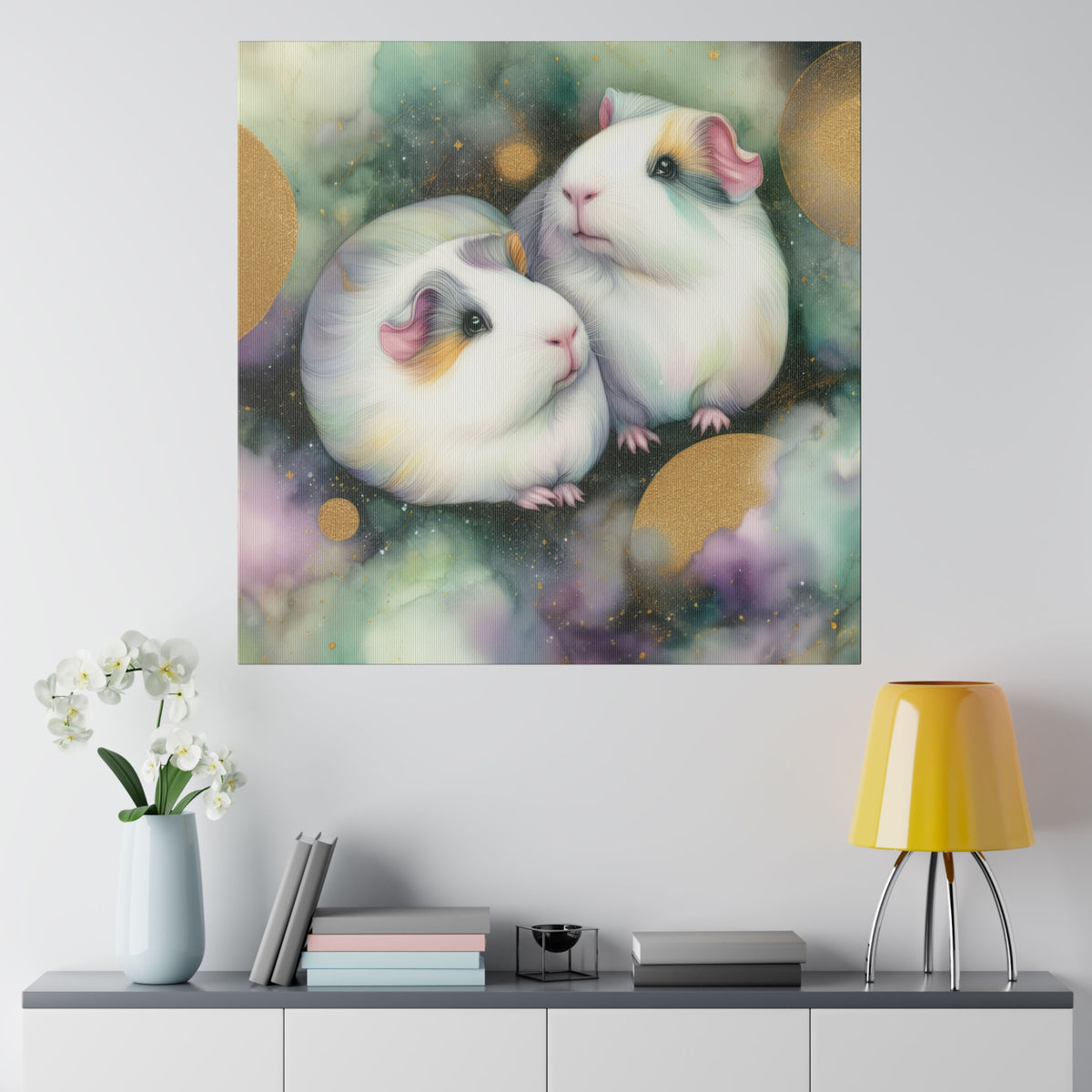 Precious Pig-appeal on Stretched Canvas
