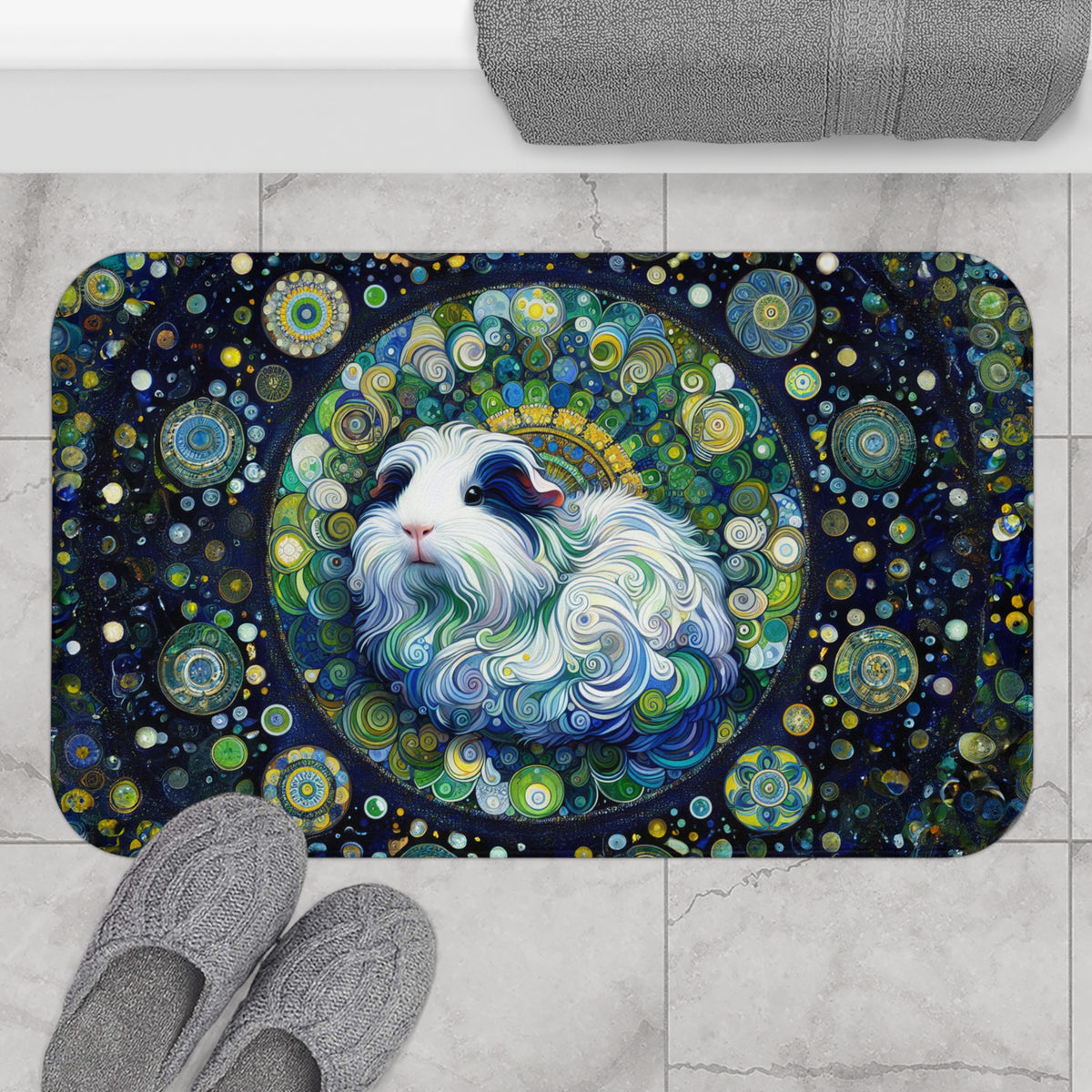 Cool Cavy Bath Mat