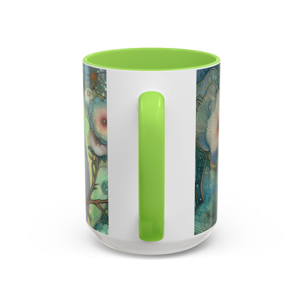 Colorful Guinea Pig Mugs, Cute Animal Coffee Cup, Floral Pet Lover Gift, Nature-Inspired Drinkware, Colorful Ceramic Mug