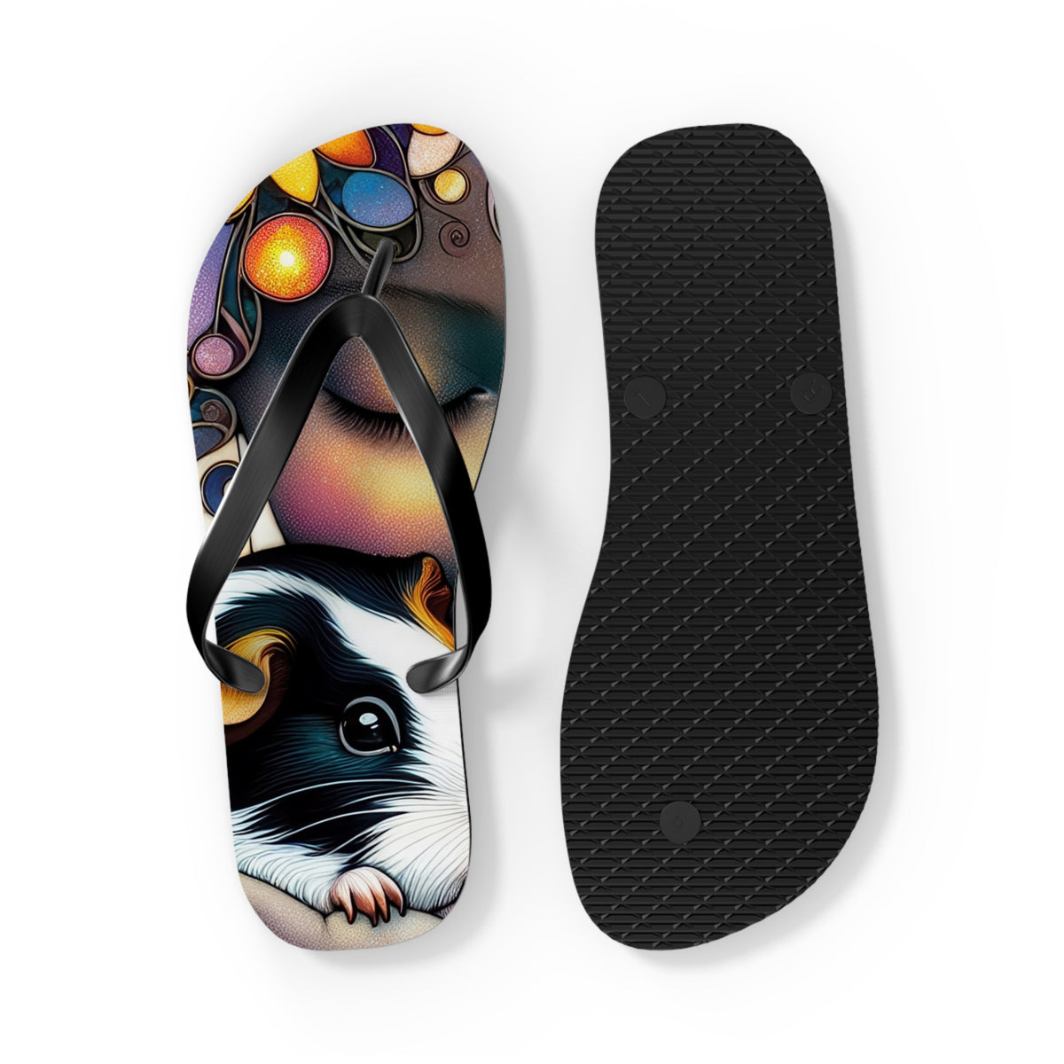 Tropical Piggy Flipflops