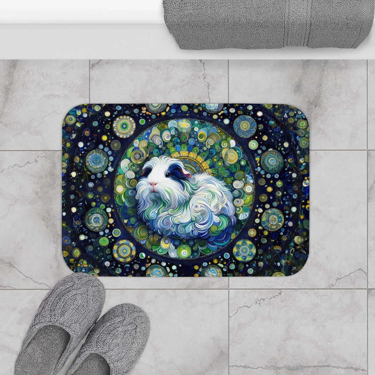 Cool Cavy Bath Mat