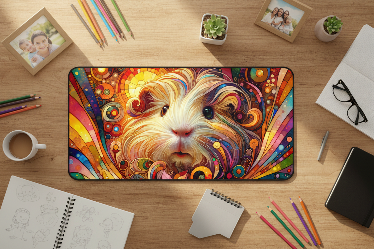 Brilliant Piggy Desk Mat