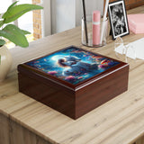 The Unicorn and the Cavy Guinea Pig Jewelry Box