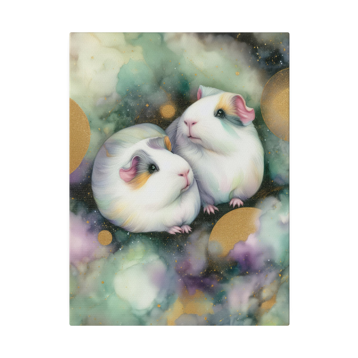 Precious Pig-appeal on Stretched Canvas