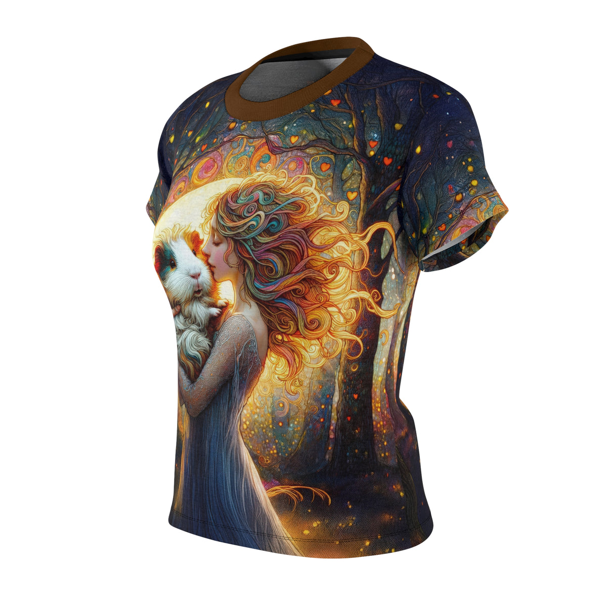 Enchanted Woodland Woman and Piggy Top