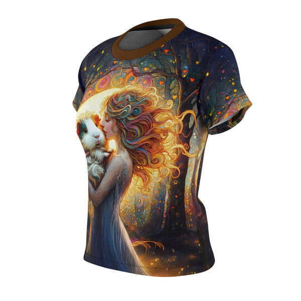 Enchanted Woodland Woman and Piggy Top