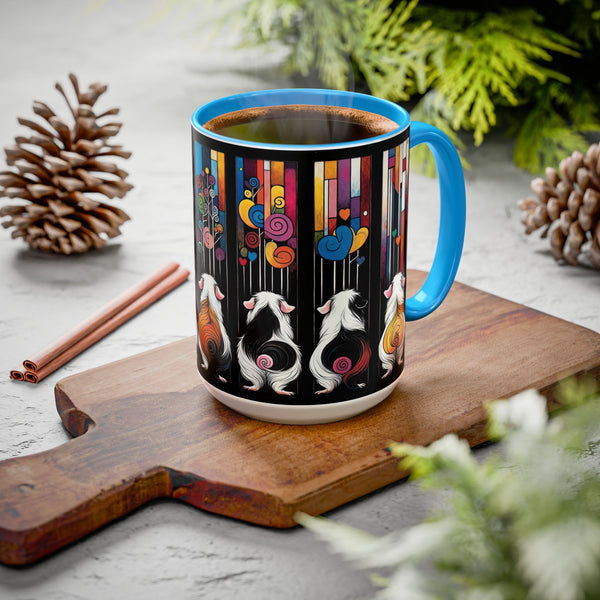 Piggy Butt Lineup - Guinea Pig Mug