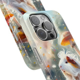 Dandelion Daze Guinea Pig Slim iPhone Case