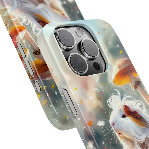 Dandelion Daze Guinea Pig Slim iPhone Case