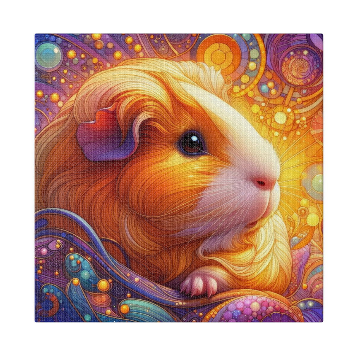 Golden Piggy Canvas