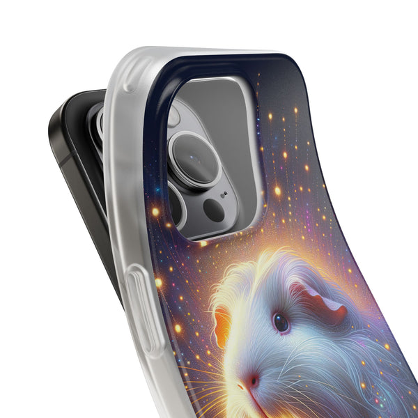 Starlight Wheek Guinea Pig Flexi Phone Case