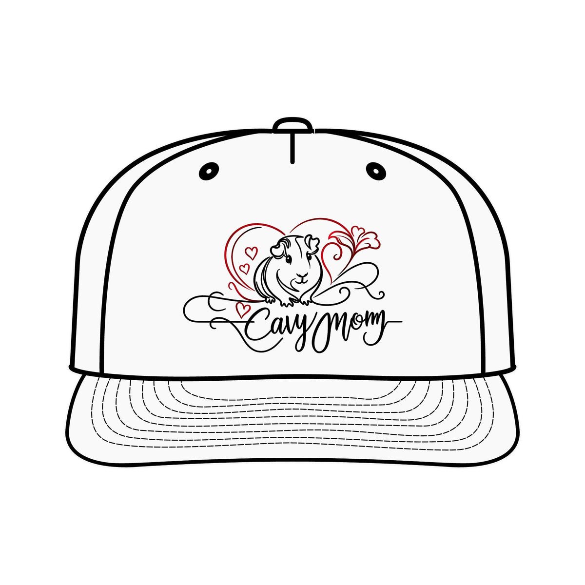 Cavy Mom Surf Cap