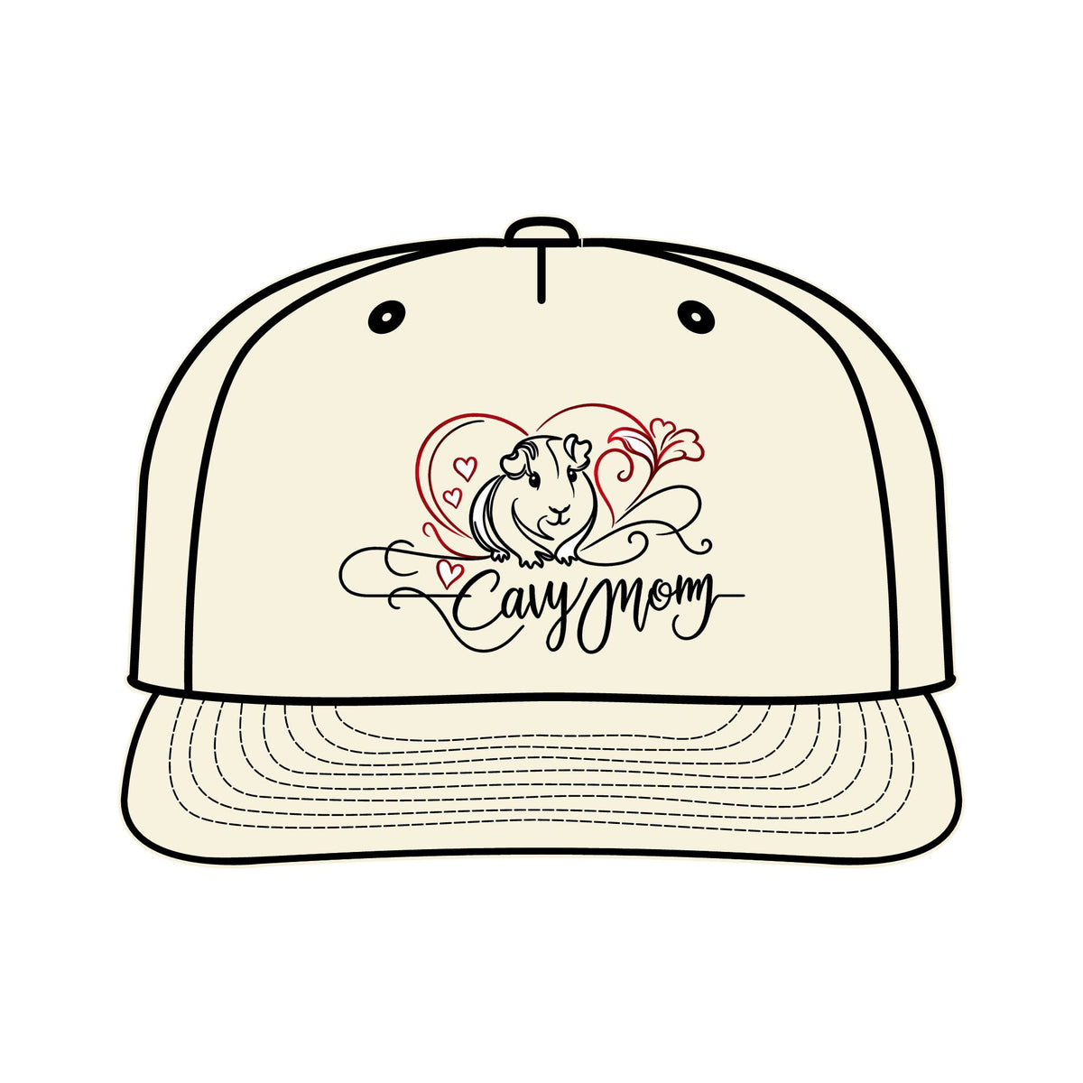 Cavy Mom Surf Cap