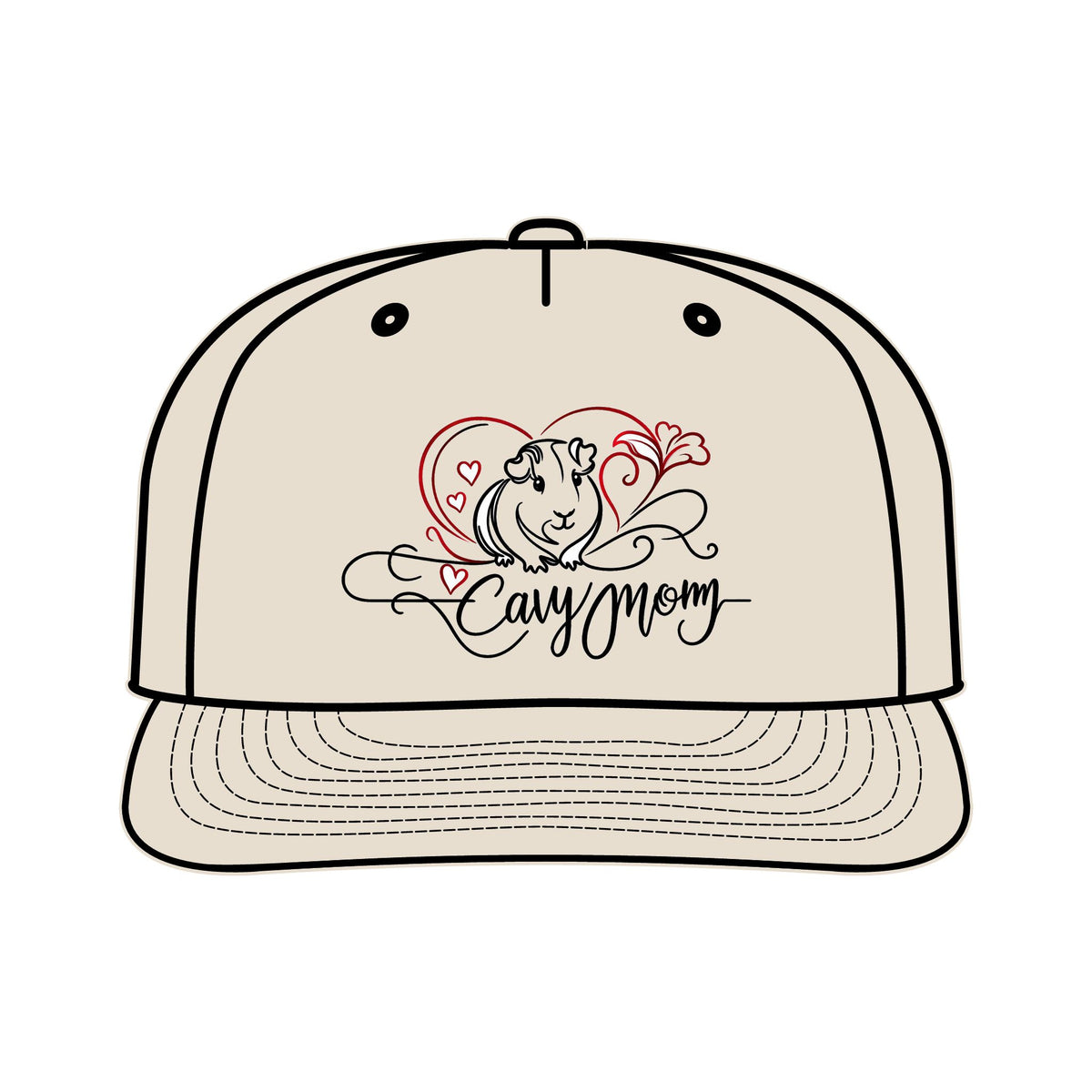 Cavy Mom Surf Cap