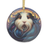 Deep Thoughts Guinea Pig Acrylic Ornament – image 2